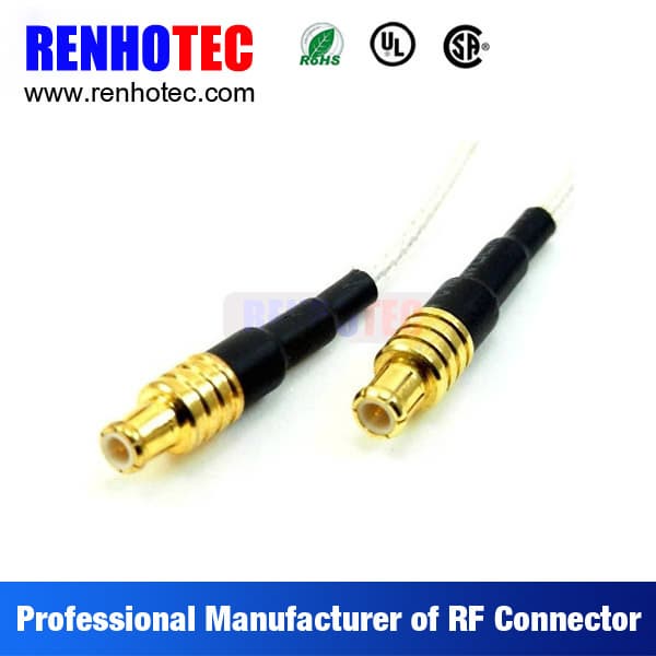 RCA to RCA Coaxial Rope Connectors Custom Cable Assembly